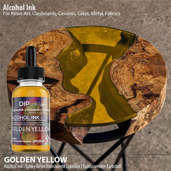 Golden Yellow - Žlutý alkoholový inkoust 20 ml