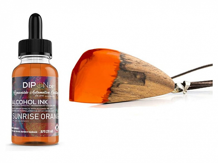 Sunrise Orange - Oranžový alkoholový inkoust 20 ml