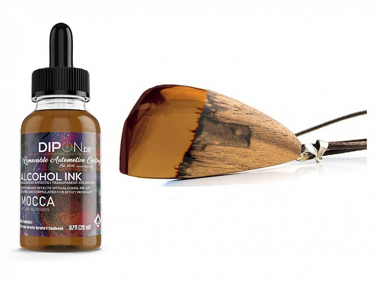 Mocca - Hnědý alkoholový inkoust 20 ml