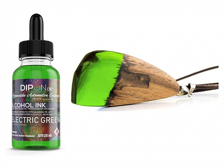 Electric Green - Zelený alkoholový inkoust 20 ml