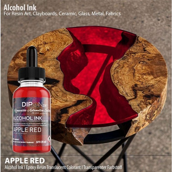 Apple Red - Červený alkoholový inkoust 20 ml