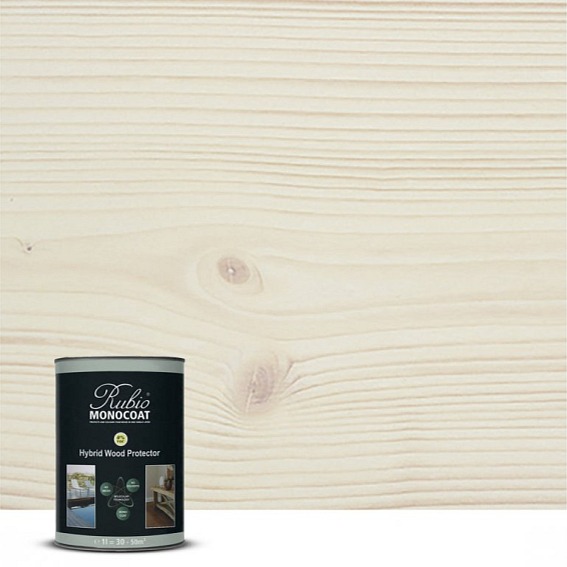 Rubio Monocoat Hybrid Wood Protector White
