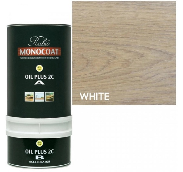 Rubio Monocoat Oil Plus 2C WHITE 3,5 L