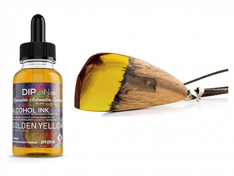 Golden Yellow - Žlutý alkoholový inkoust 20 ml
