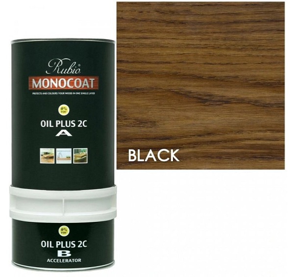 Rubio Monocoat Oil Plus 2C BLACK 3,5 L