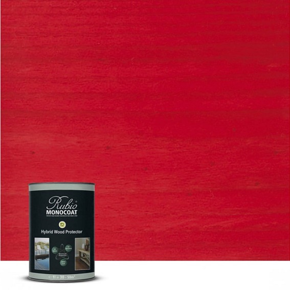 Rubio Monocoat Hybrid Wood Protector Poppy