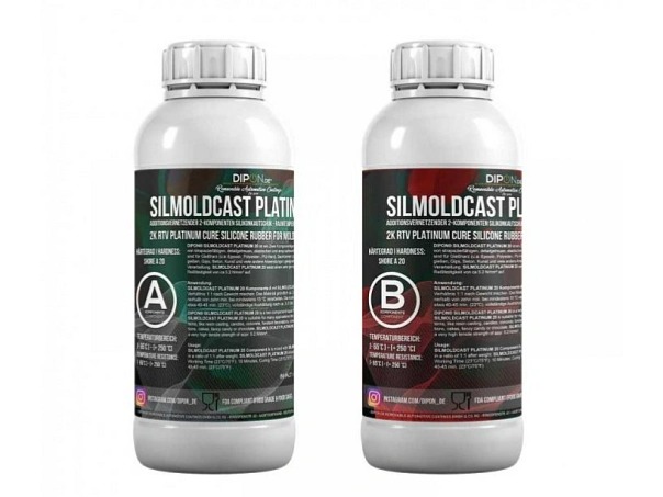 DIPON® Silmoldcast Platinum 20 - transparentní