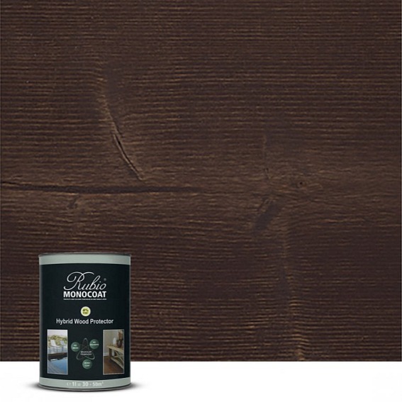 Rubio Monocoat Hybrid Wood Protector Chocolate