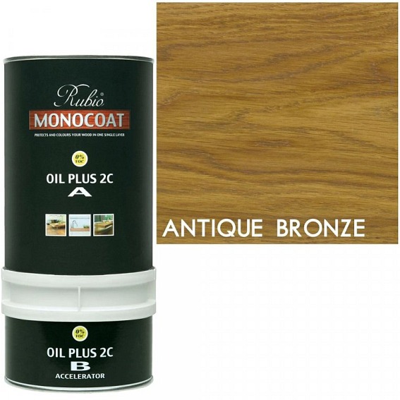 Rubio Monocoat Oil Plus 2C ANTIQUE BRONZE 1,3 L