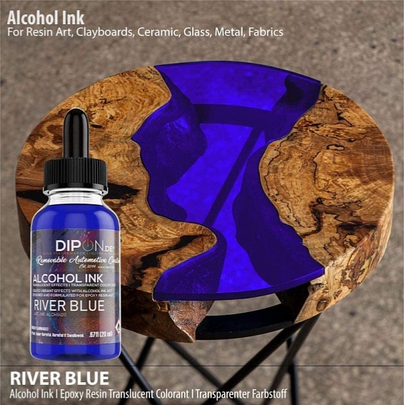River Blue - Modrý alkoholový inkoust 20 ml