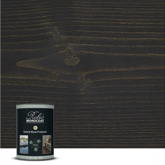 Rubio Monocoat Hybrid Wood Protector Charcoal