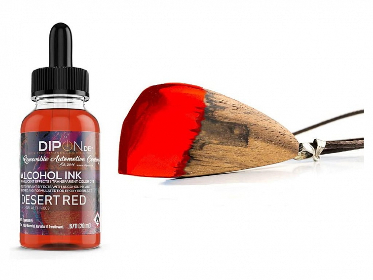 Desert Red - Červený alkoholový inkoust 20 ml