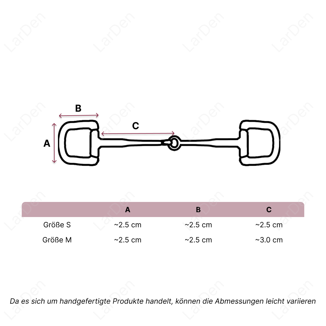 Gebiss D-Ring