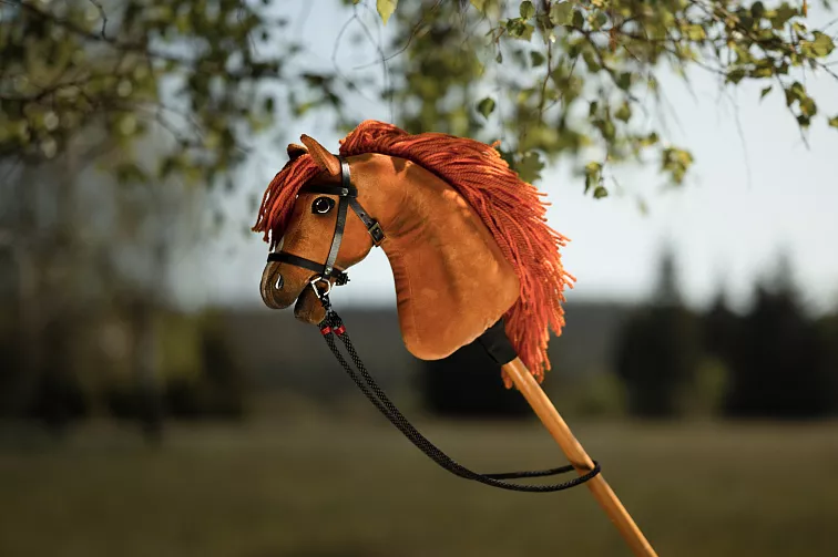 Hobby Horse Pippa mit Schwarzem Halfter