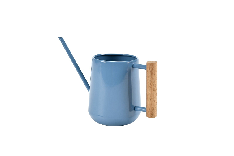 Konvička s bukovým držadlem Blue Burgon and Ball 700 ml