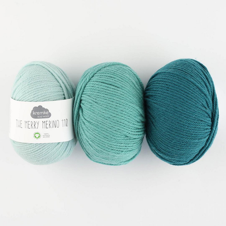 Příze The Merry Merino 70 GOTS vlna Kremke Soul Wool 50 g