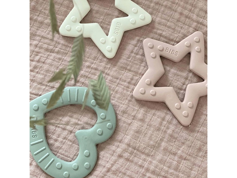 BIBS Baby Bitie Kousátko srdíčko