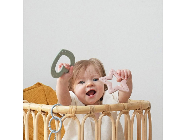 BIBS Baby Bitie Kousátko srdíčko