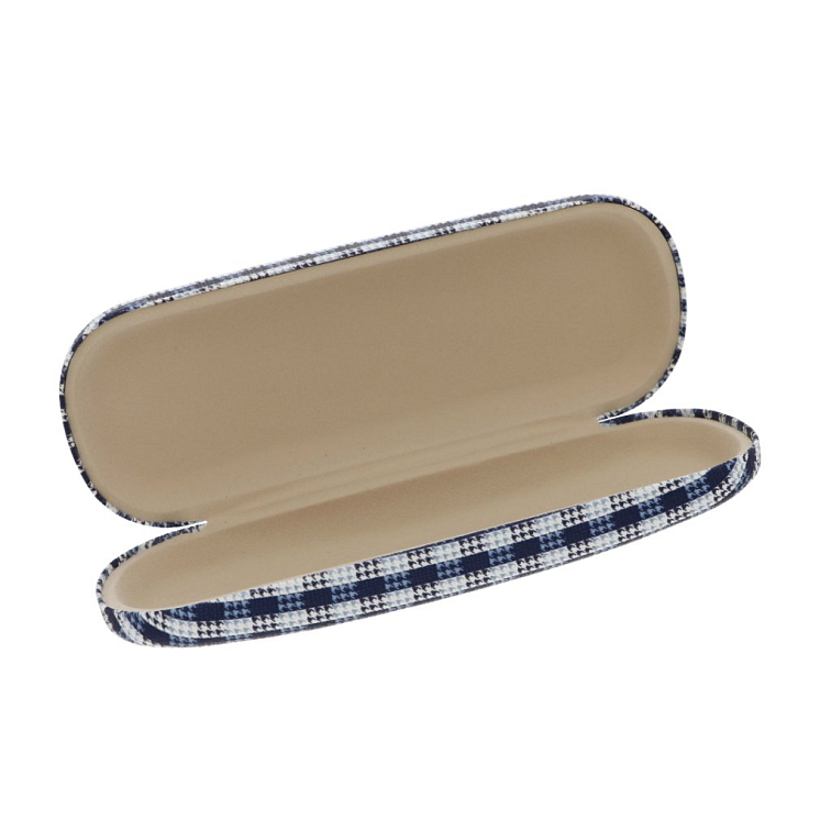 Pouzdro na brýle modré karo KR625