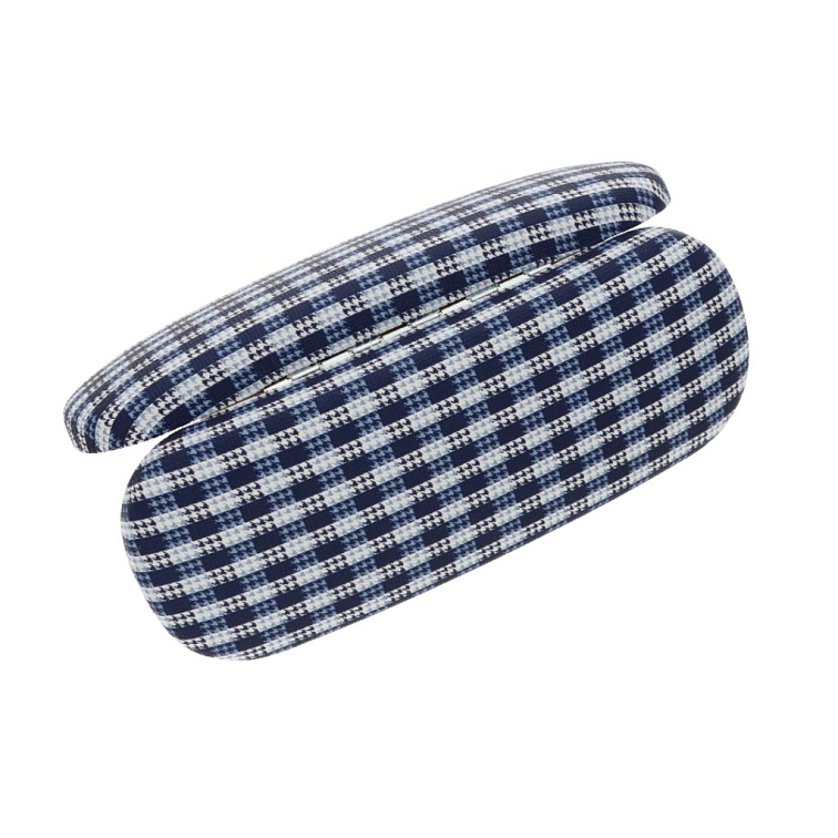 Pouzdro na brýle modré karo KR625