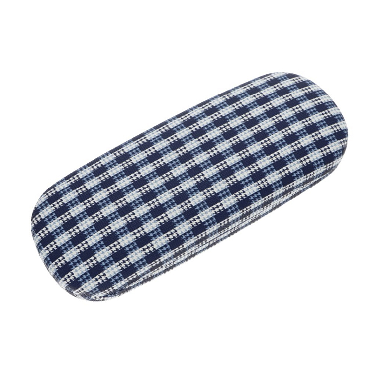 Pouzdro na brýle modré karo KR625