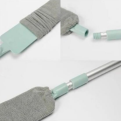 Teleskopická prachovka s hadříkem z mikrovlákna