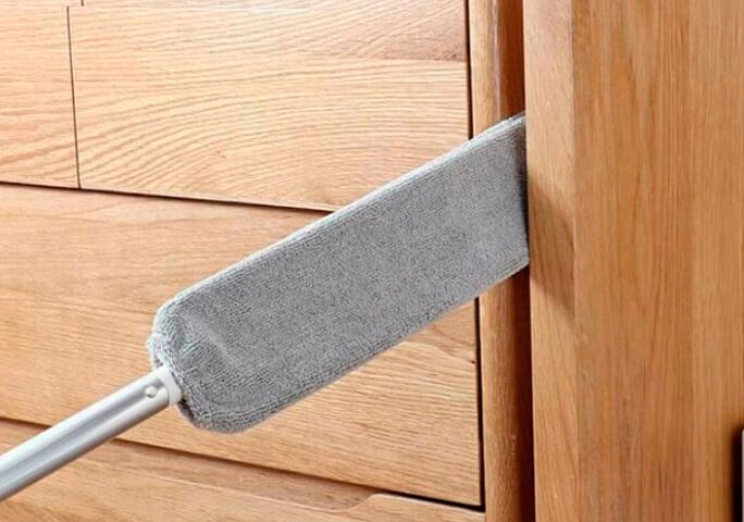 Teleskopická prachovka s hadříkem z mikrovlákna