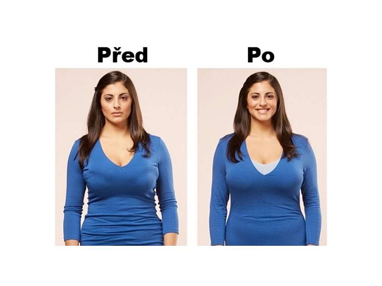 3x Bezešvá zpevňující podprsenka