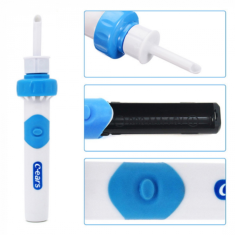 Vakuový odstraňovač ušního mazu C-ears