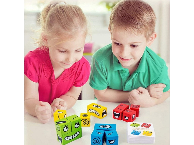 HRA - MĚNÍCÍ OBLIČEJ, SKLÁDÁNÍ OBLIČEJE