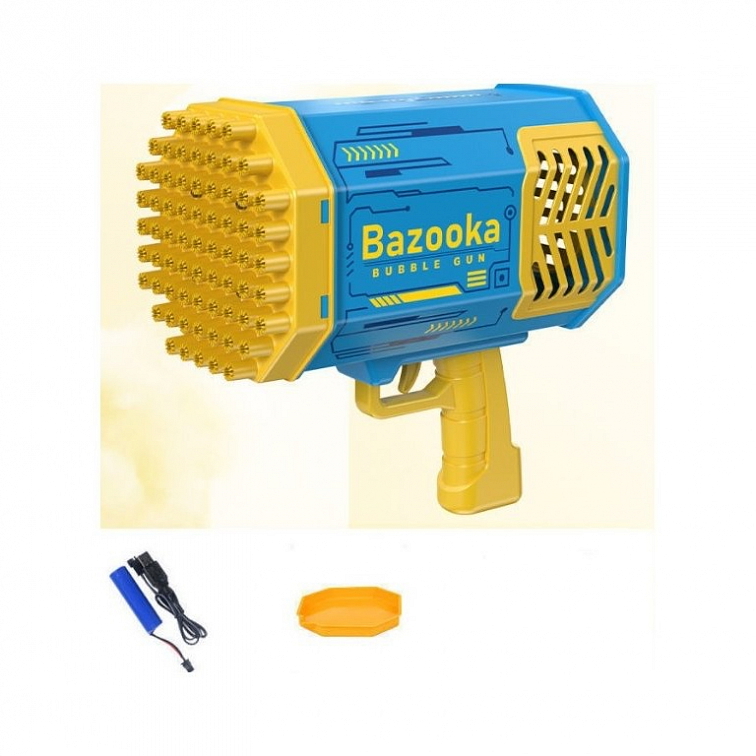 Dětský bublinkový svítící bublifuk Bazooka