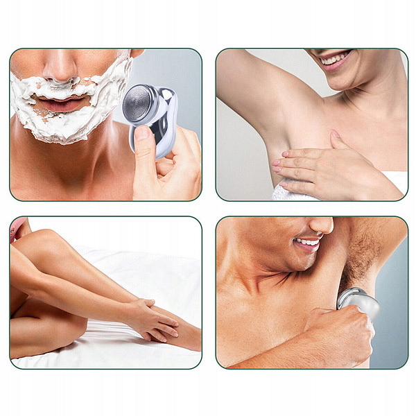 Mini přenosný elektrický holicí strojek | RAZOMATIC