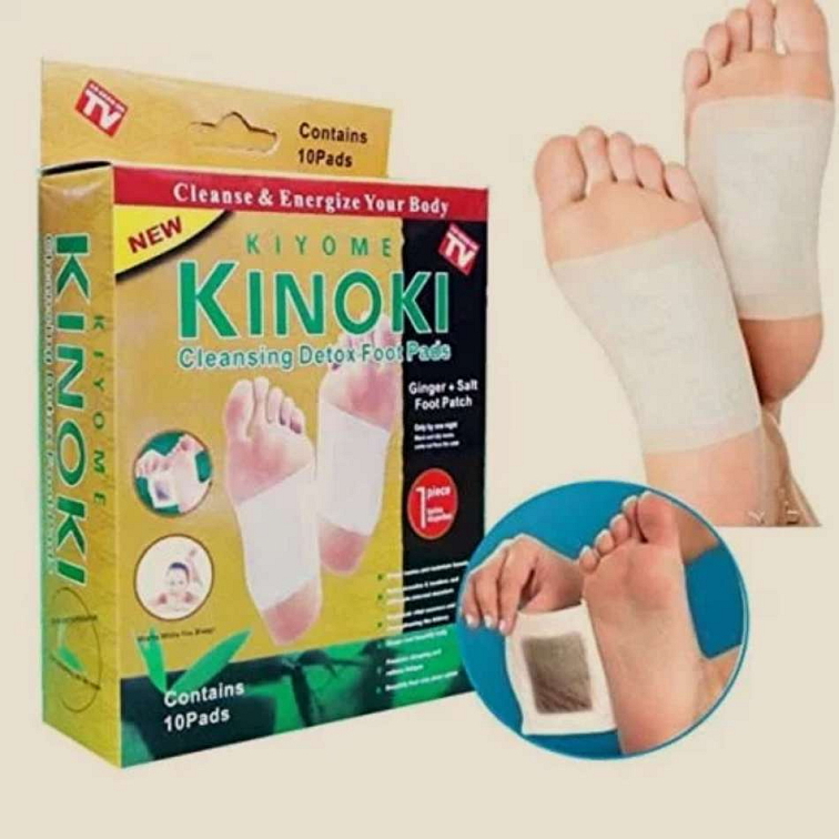 Detoxikační náplasti Kiyome Kinoki se zázvorem - 10 ks