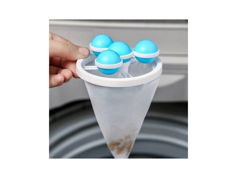 Lapač žmolků a vlasů do pračky