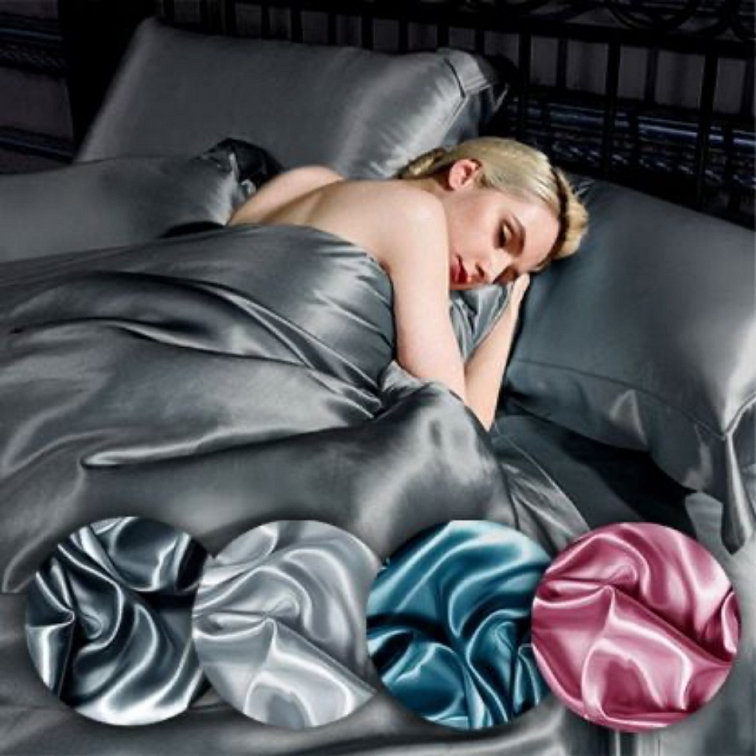 Hedvábné napínací prostěradlo