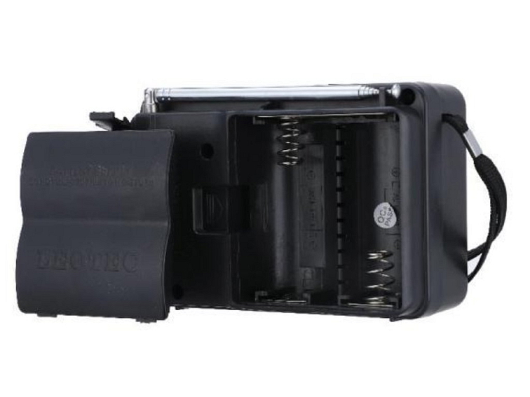 Přenosné bezdrátové rádio Leotec LT-607B FM,AM - imitace dřeva