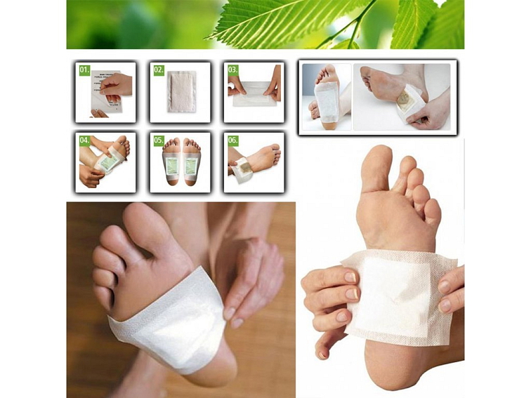 Detoxikační náplasti kinoki 10 ks