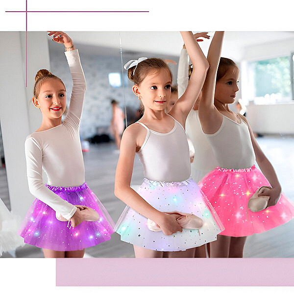 LED svítící sukně Princess