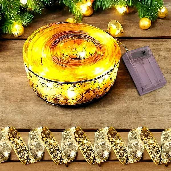 LED Vánoční stuha