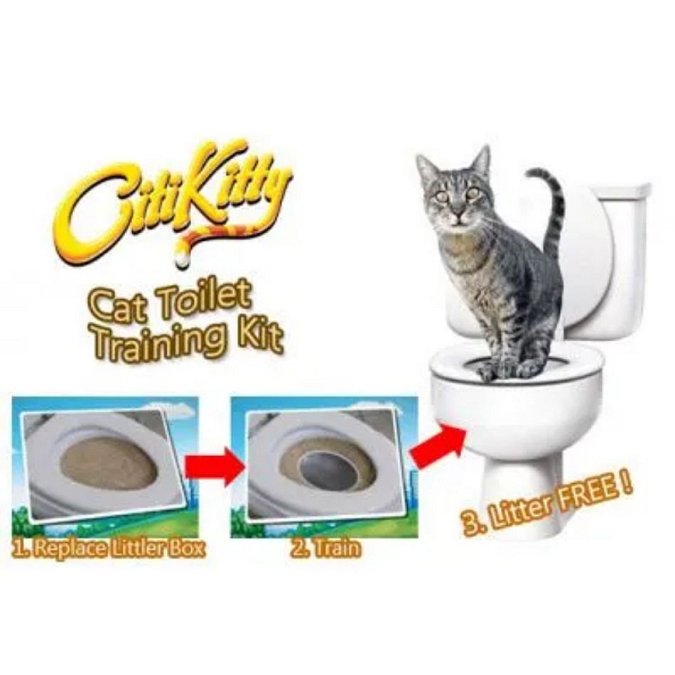 Kočičí záchodové prkénko CITI KITTY