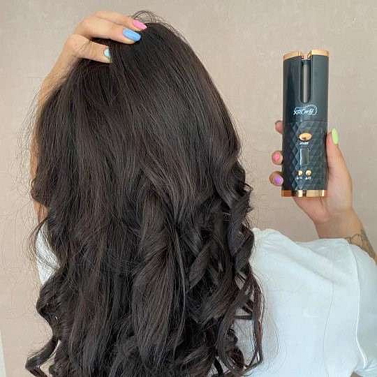 Bezdrátová automatická kulma na vlasy