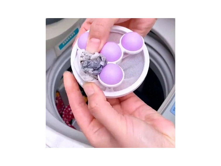 Lapač žmolků a vlasů do pračky