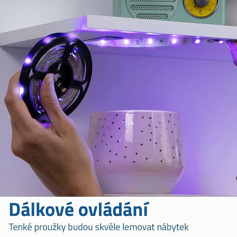 Barevná LED páska 2 m
