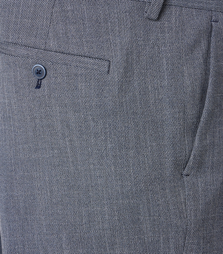 Pánske modré strečové oblekové nohavice VENTI