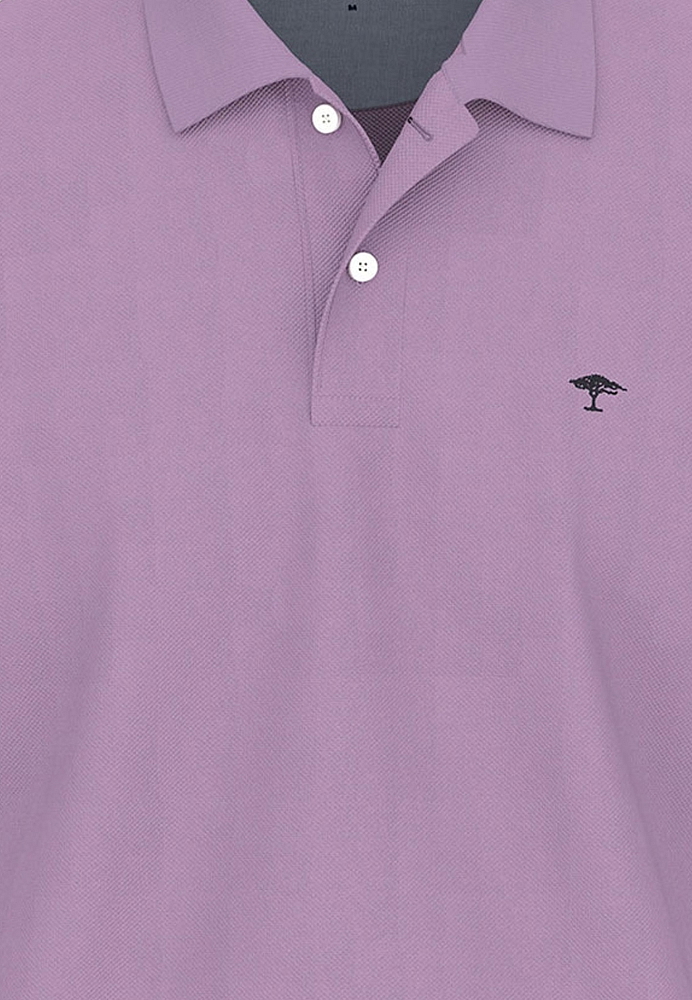 Pánska fialková premium cotton polokošeľa FYNCH-HATTON