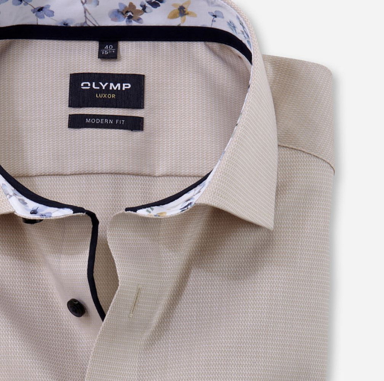 Pánska košeľa Luxor OLYMP modern fit predĺžený rukáv