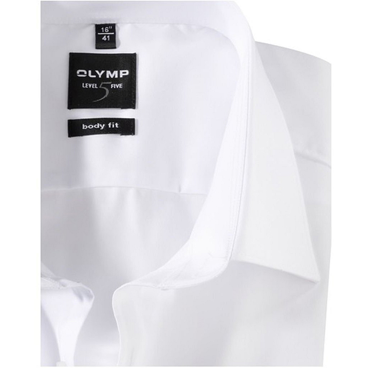 Pánska biela košeľa OLYMP body fit