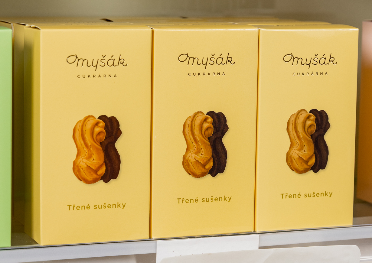 Třené máslové sušenky