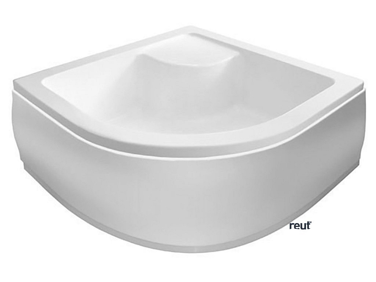 Aqualine Sprchová vanička akrylátová,štvrťkruh 80x80x28cm vrátane nožičiek, R550 C83