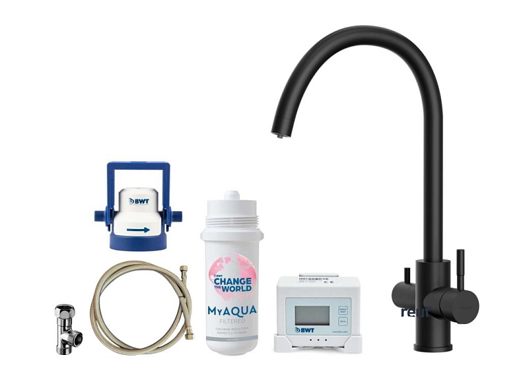 kielle Wimeo Drezová batéria vrátane filtrácie, matná čierna 10525SFI14